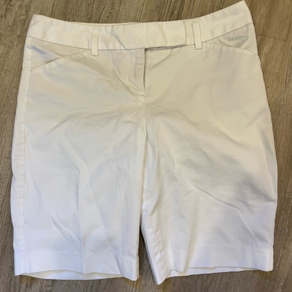 Express Design Studio Editor White Shorts Size 00 - Picture 2 of 11